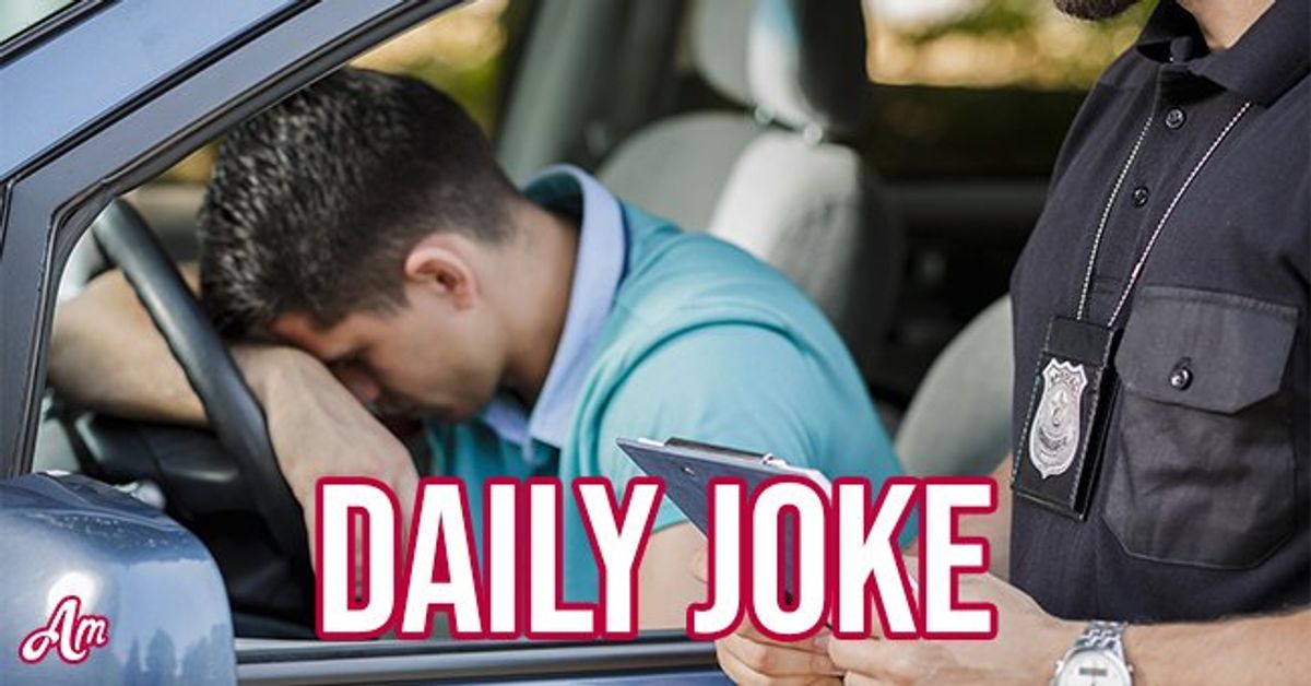 Daily Joke Policeman Stops A Guy Breaking The Speed Limit