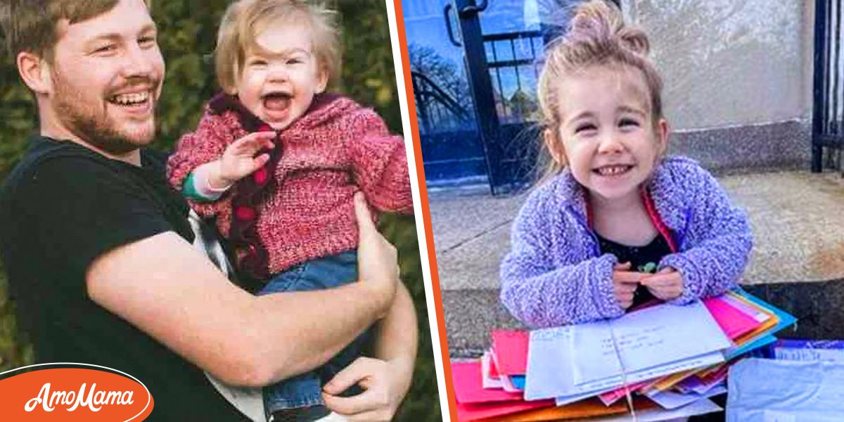 Girl Who Lost Dad Receives Piles of Mail from Strangers Helping to Make ...
