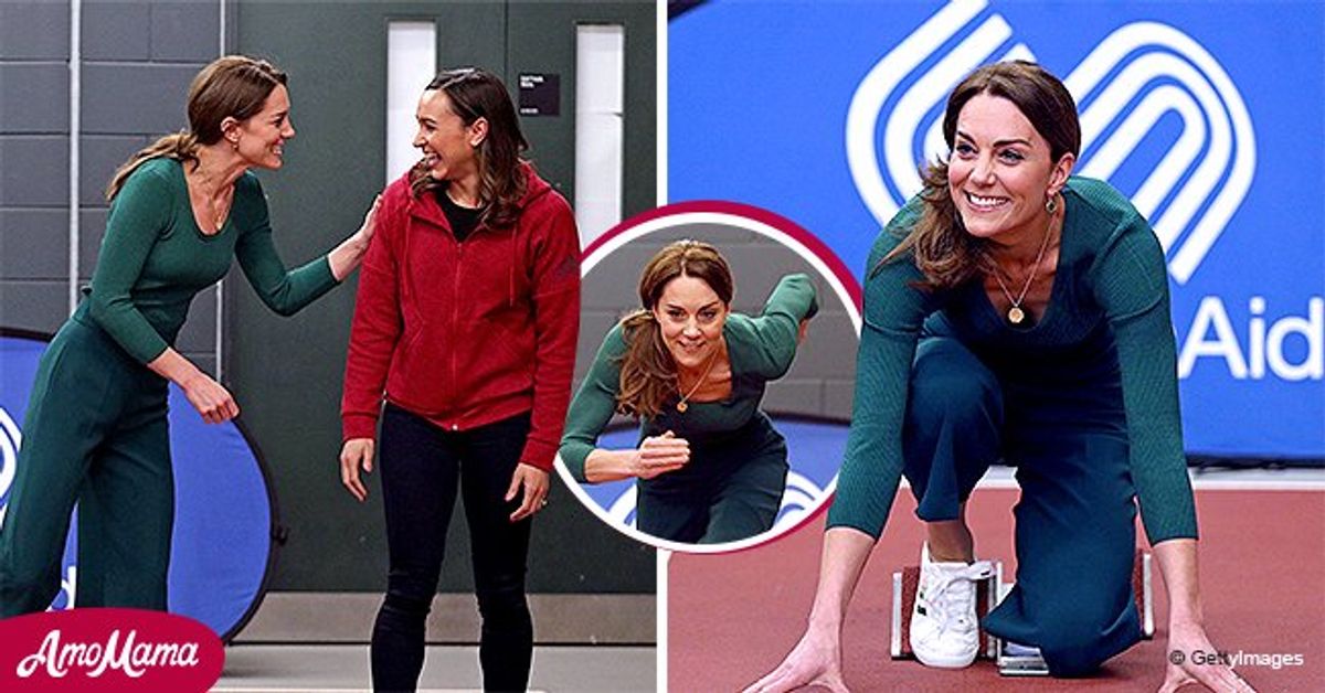 Kate Middleton Participates in Track and Field Events for SportsAid at