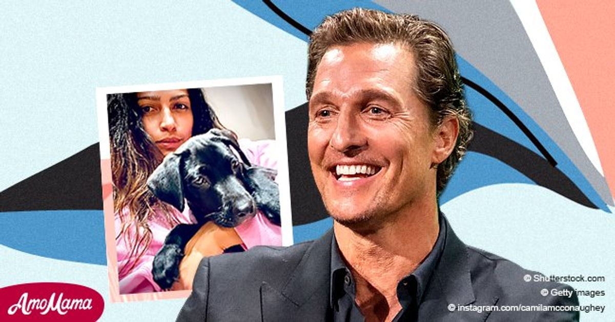 Matthew McConaughey's Wife Camila Alves Proudly Introduces 2nd Puppy(02)
