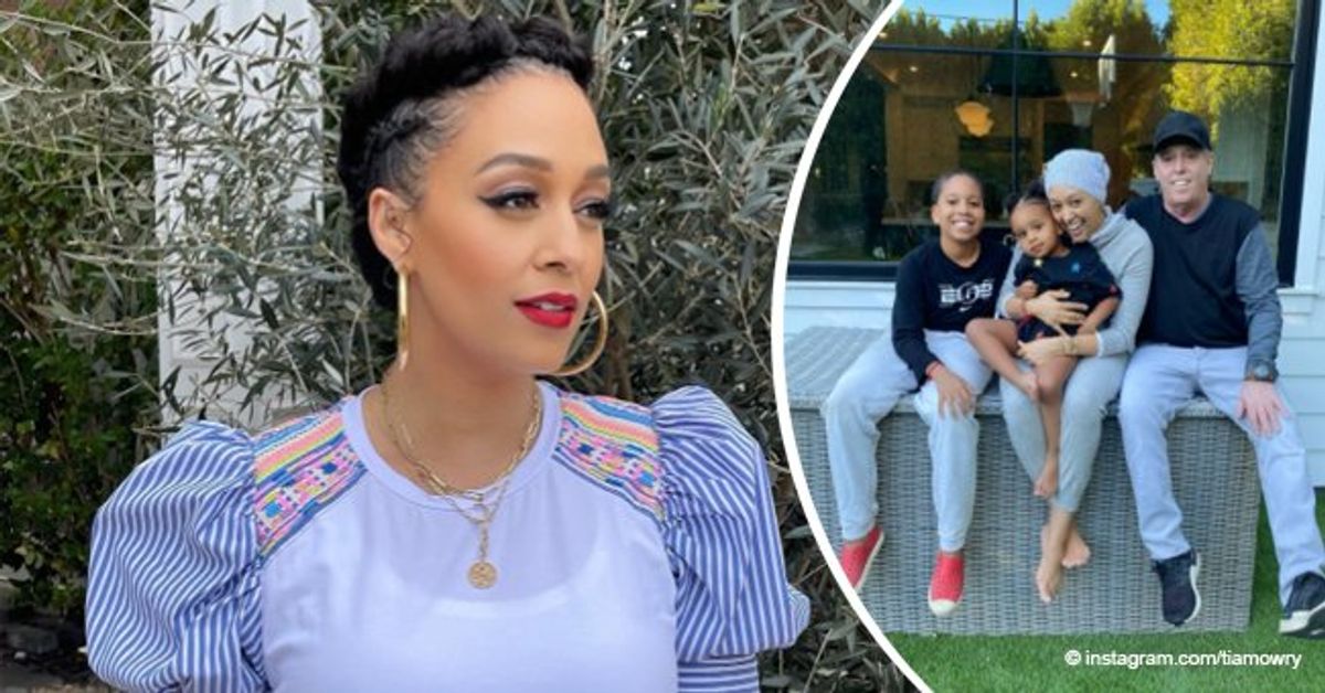 Tia Mowry Shares Photo of Her Dad & 2 Kids — Fans Say Her Son Cree ...