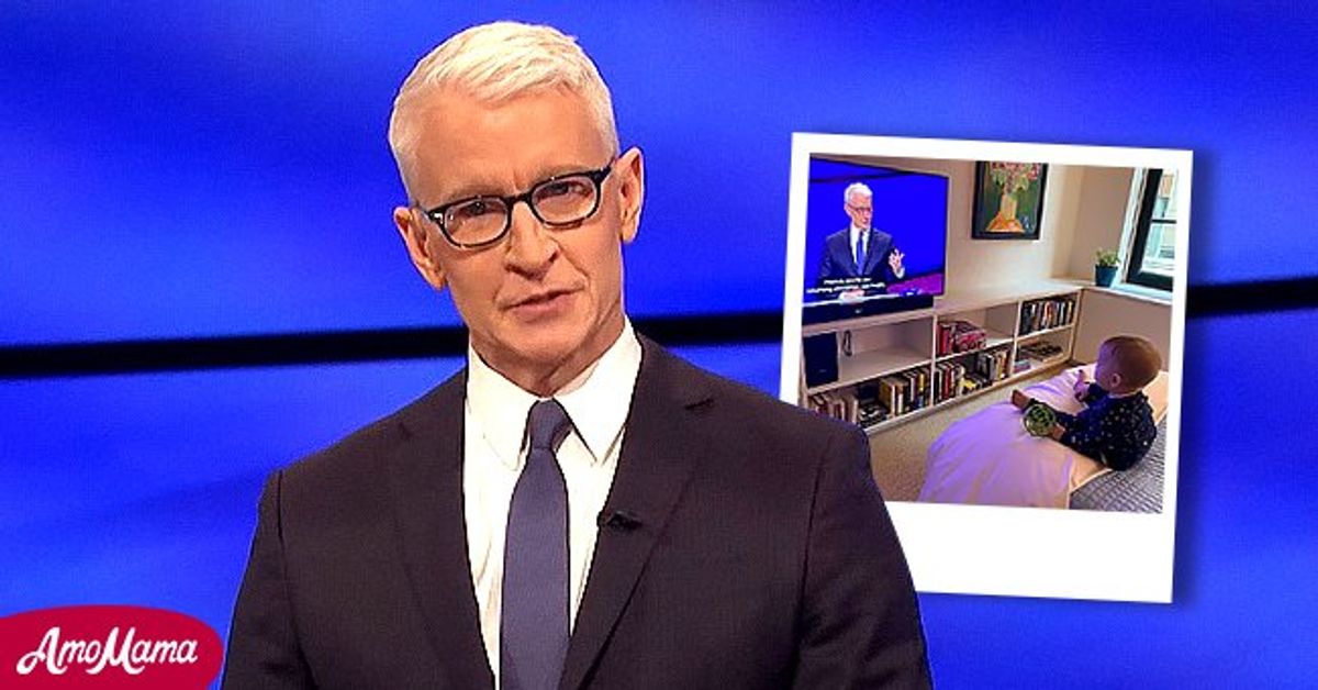 Anderson Cooper Posts an Adorable Snap Of 1YearOld Son Wyatt Watching
