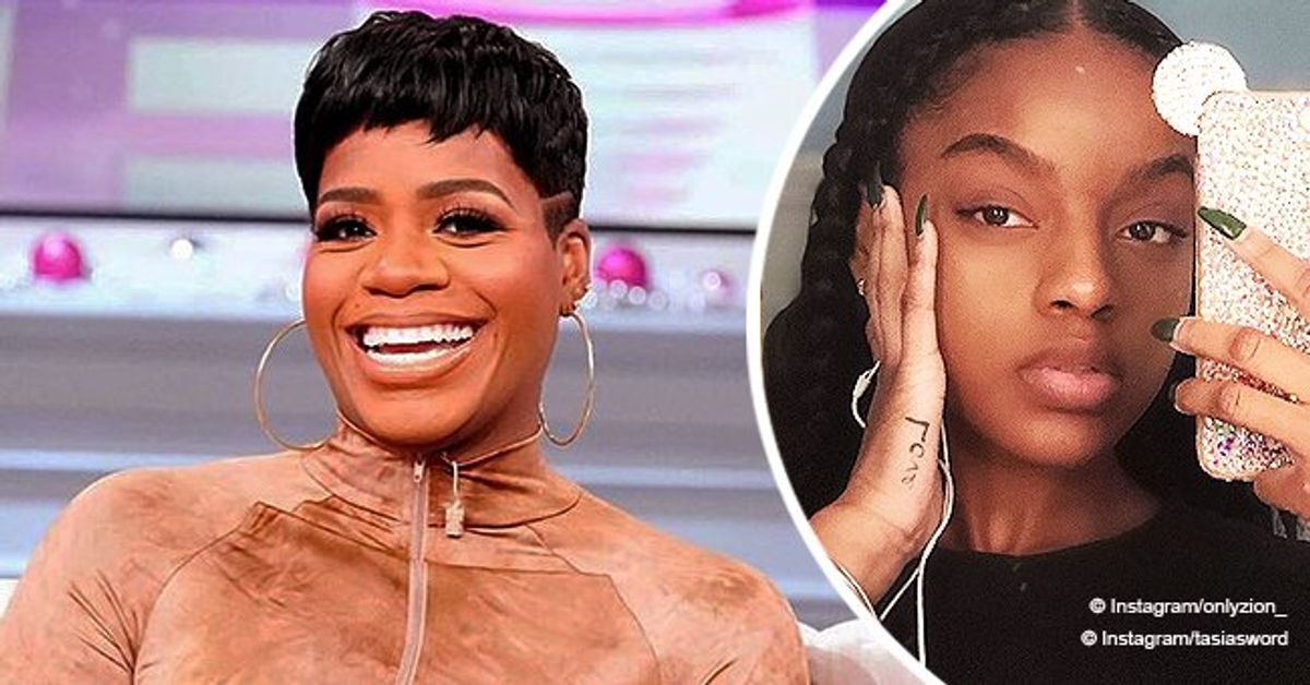 Fantasia's Daughter Zion Shares CloseUp Photo of Her Face, Showing a