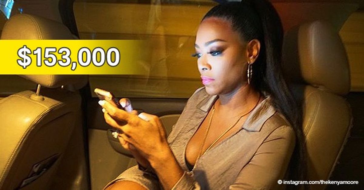 Kenya Moore's home reportedly hit with 153,000 tax lien weeks before