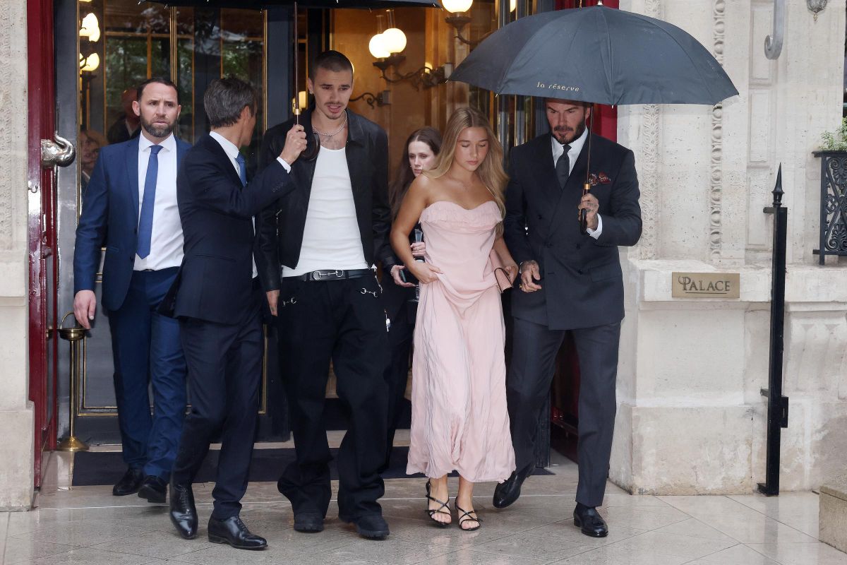 Victoria Beckham's Family Steals the Spotlight at Her Paris Fashion Week Show