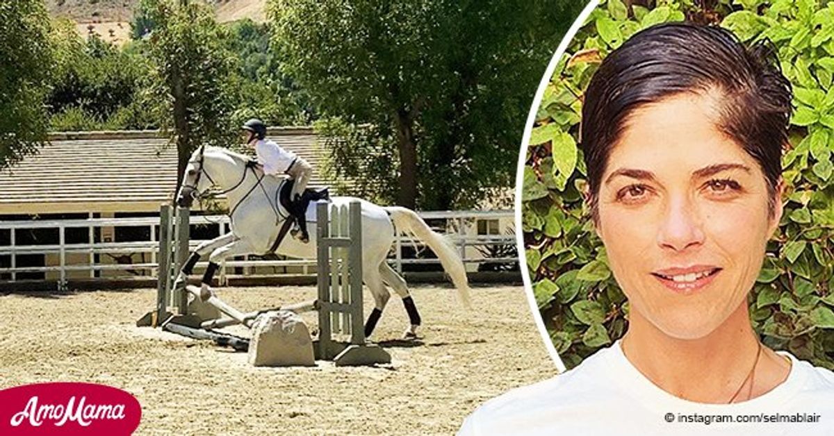 Selma Blair Expresses Happiness at Riding Her Horse Again Amid Multiple(00)
