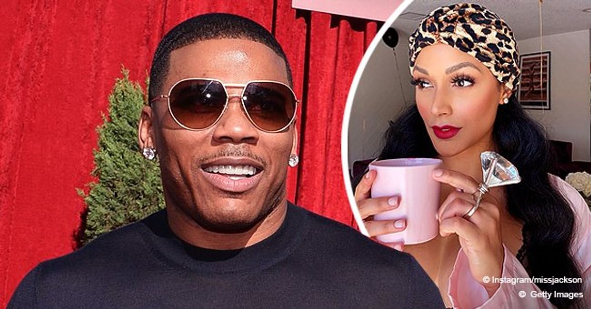 Nelly's Girlfriend Shantel Jackson Shows off Her Humongous Diamond Ring