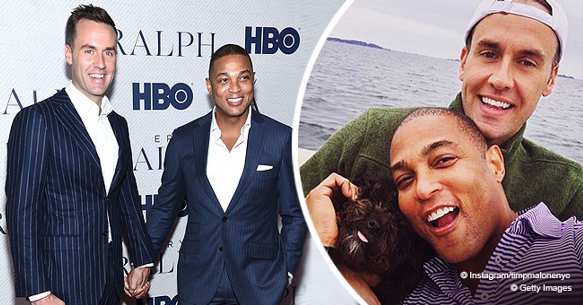 Don Lemon of CNN Holds Hands with Fiancé Tim Malone as They Match in ...