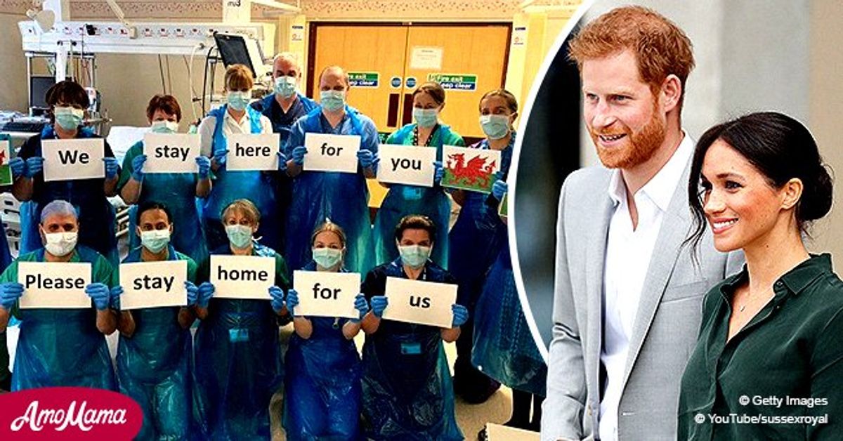 Prince Harry & Meghan Markle Thank Healthcare Providers Fighting