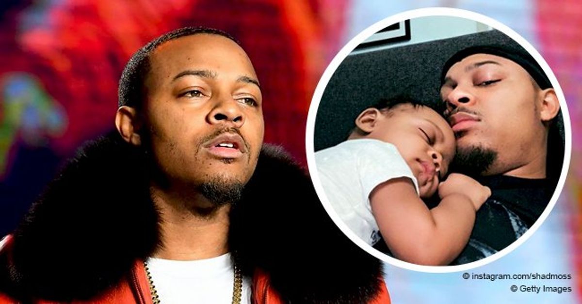 Bow Wow's Baby Boy Sleeps on His Chest as They Bond in a Sweet Photo