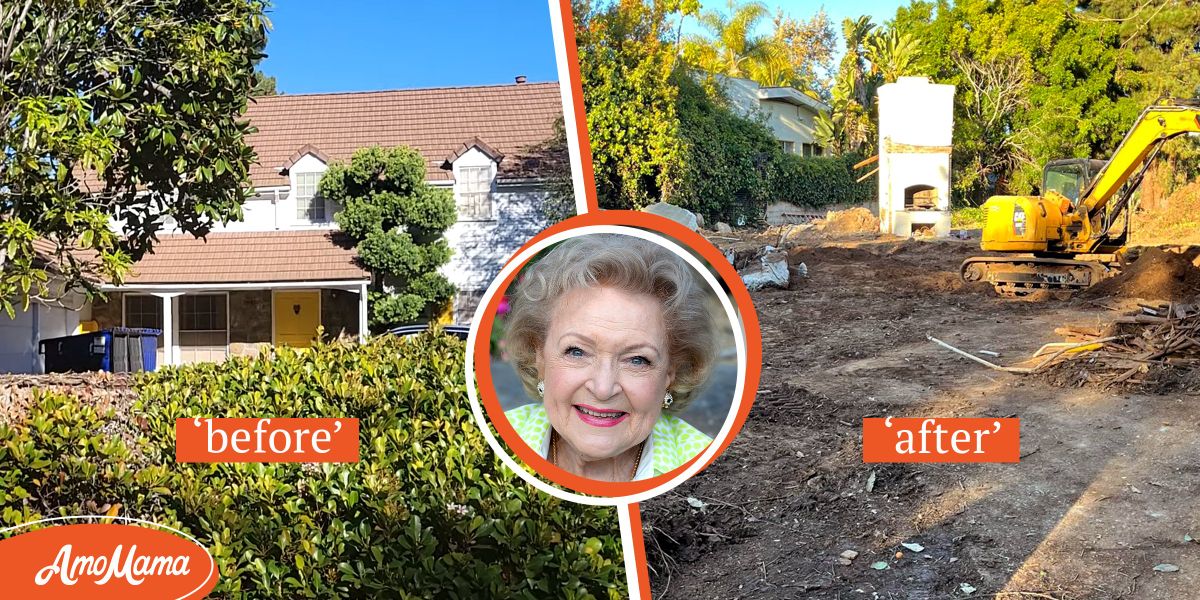 Betty White's Home of 53 Years Is Torn Down Before/after Pics of