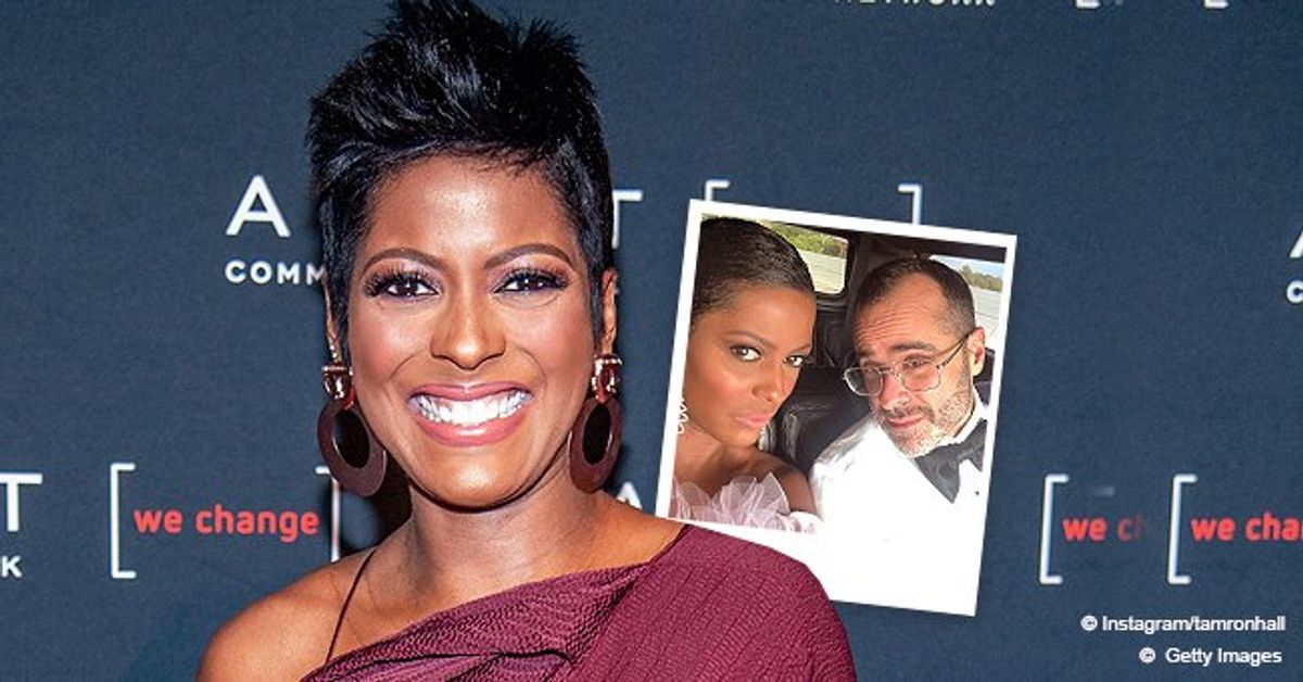 Tamron Hall Shares Rare Photo with Husband and Reveals What They Did on(02)