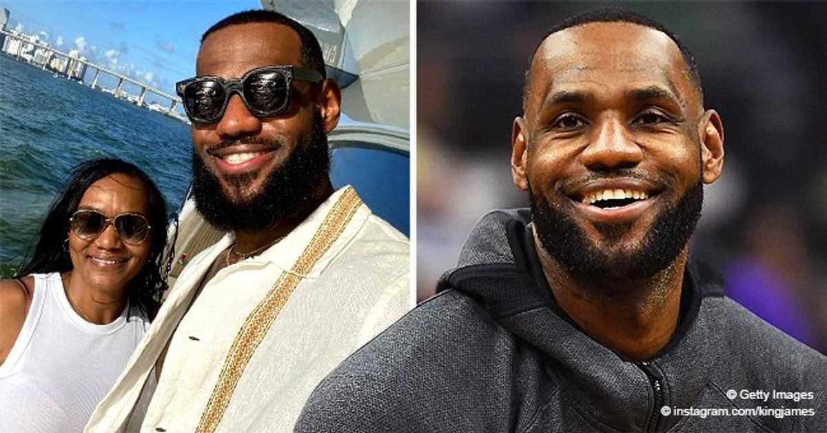 NBA Legend LeBron James Pens A Touching Tribute To His Beautiful Look ...