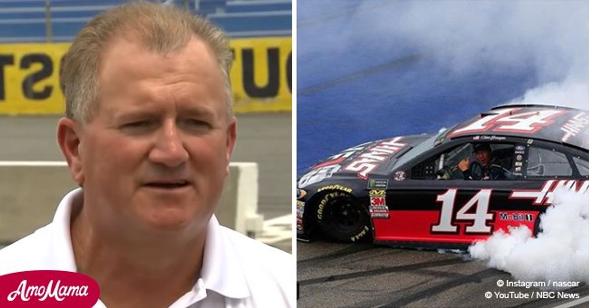 Horrific moment father rescues son from race car after fiery crash