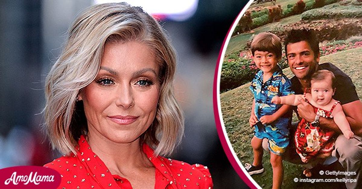 Kelly Ripa Shares Throwback Pic of Husband Mark Consuelos in Hawaii(01)