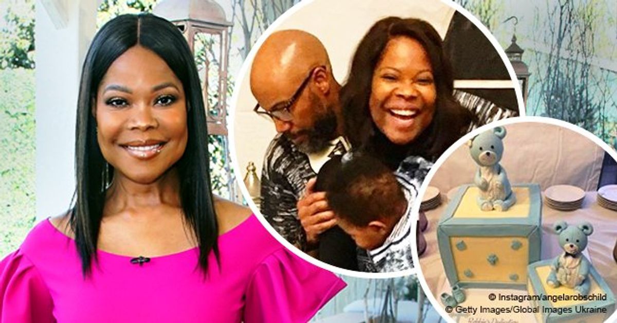 Angela Robinson posts sweet photo with husband of 22 yrs & their baby ...