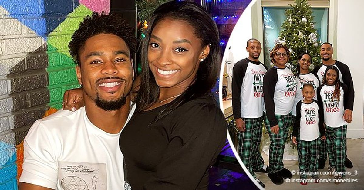 Simone Biles Spends Christmas with Boyfriend Jonathan Owens & His
