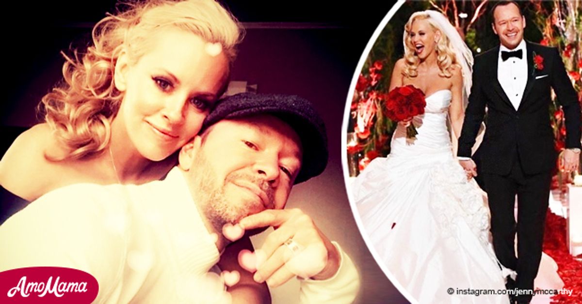 NKOTB's Donnie Wahlberg & 'Masked Singer's Jenny McCarthy Mark 5th
