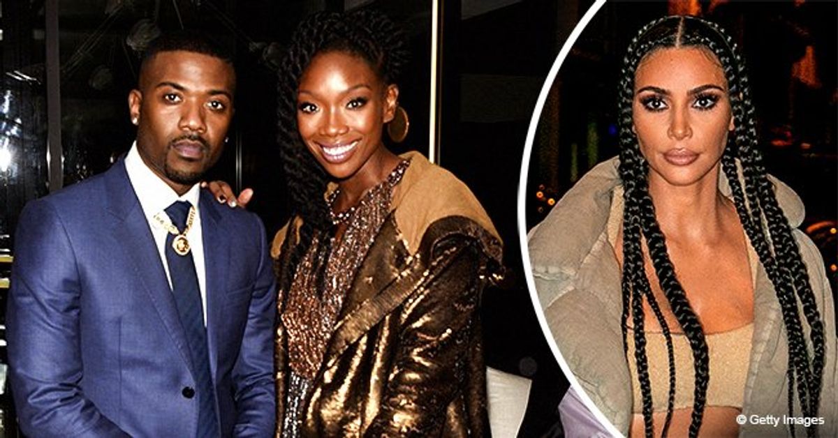 Ray J & Brandy Defend KUWTK Star Kim Kardashian Following Recent Braids