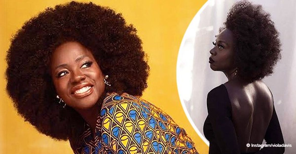 Viola Davis Shows Cool Pics with Afro Hairstyles as She Proudly