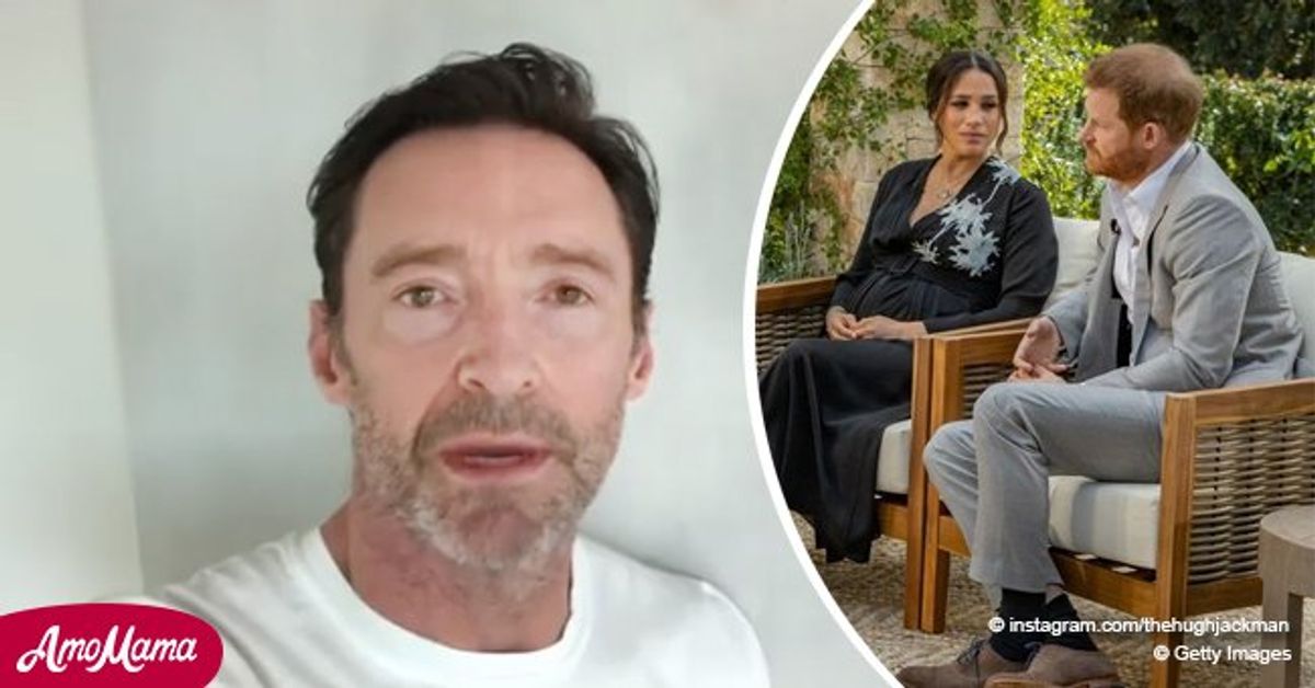 Hugh Jackman Praises Prince Harry & Meghan for Their Bravely in Tell(02)