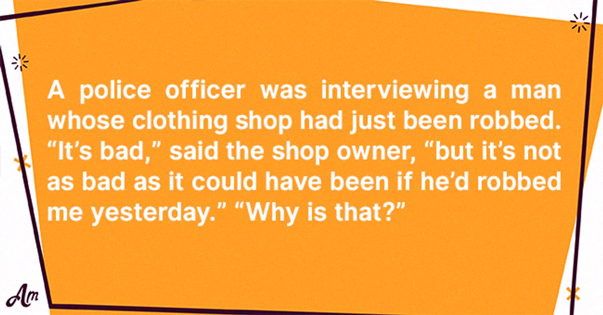 Daily Joke: Police Officer Interviewed a Shop Owner