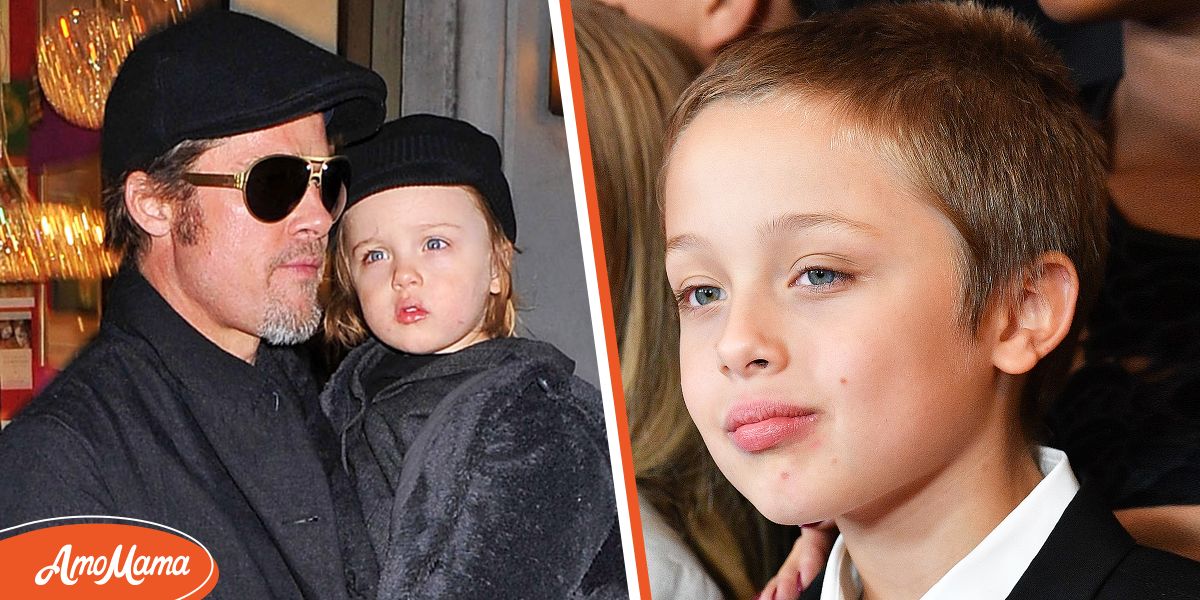 Brad Pitt’s Twin Son Is Taller than Shiloh & with Longer Hair at Recent ...