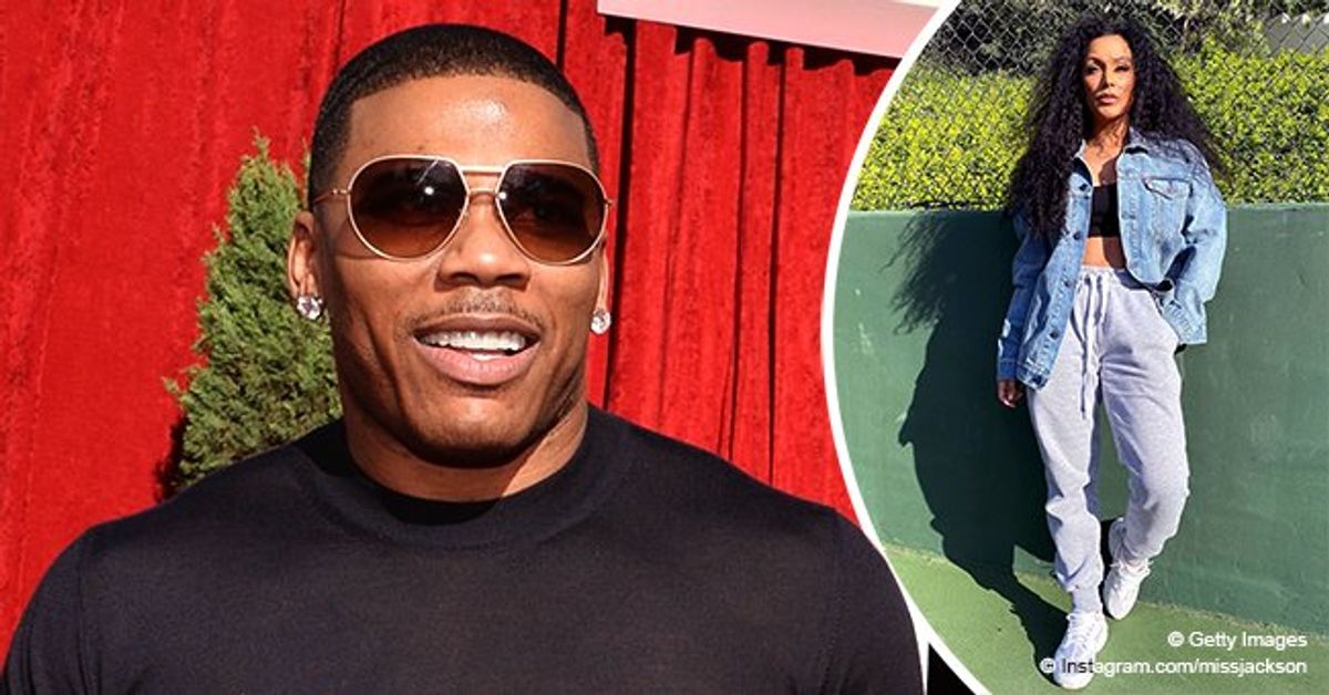 Nelly S Longtime Girlfriend Shantel Jackson Flaunts Her Natural Curly Hair In New Outdoor Photos