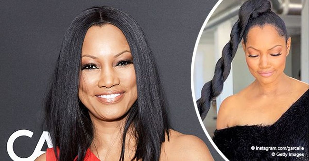 Garcelle Beauvais Shows off Her New Hairstyle as She Poses in