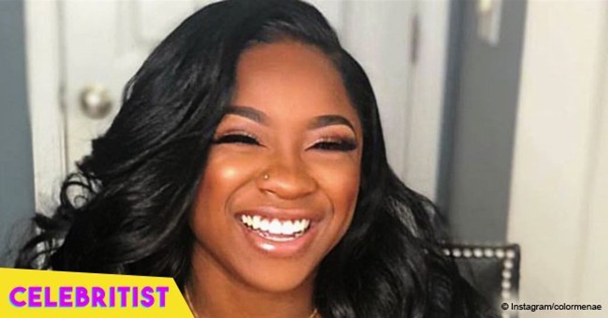 Reginae Carter & her older boo enjoy date night as they go twinning in ...