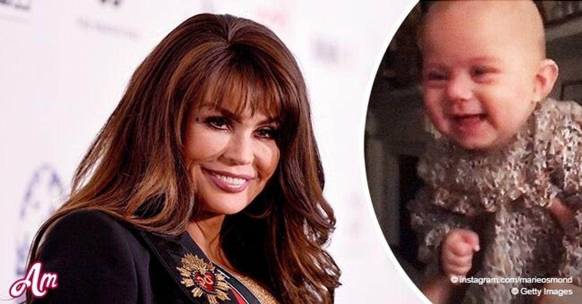 Marie Osmond’s Baby Granddaughter Maude Looks Adorable While Grinning(01)