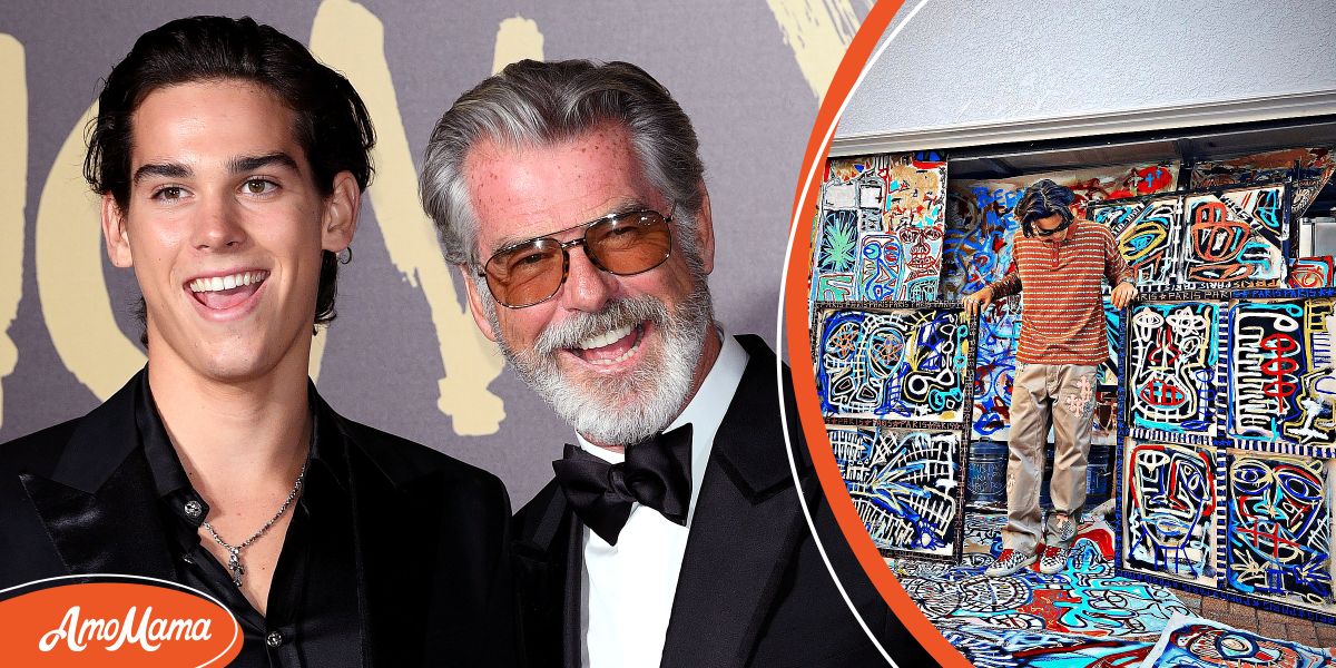 Pierce Brosnan's Son Paris Inherited Dad's Artistic Talent as Both Show