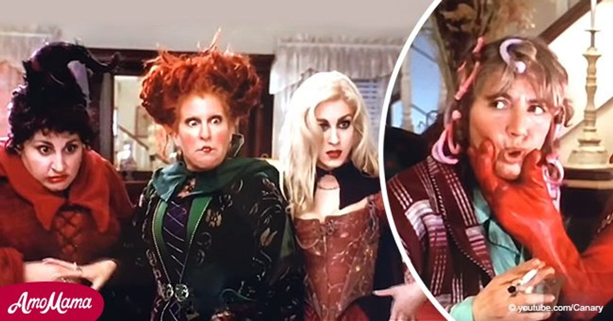 Flashback of Penny Marshall's 'Hocus Pocus' cameo scene you might not(02)