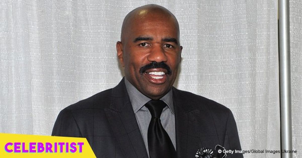 Steve Harvey melts hearts with photo of grandson Noah in swim trunks on ...