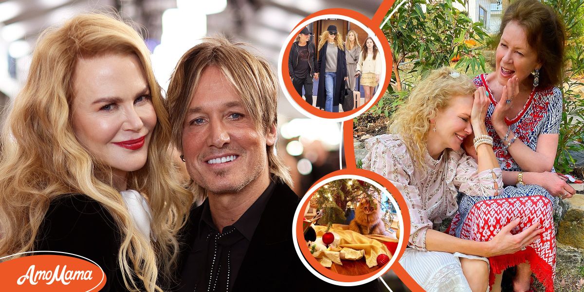 Nicole Kidman & Husband Gather Family for Christmas & Visit Her Mom
