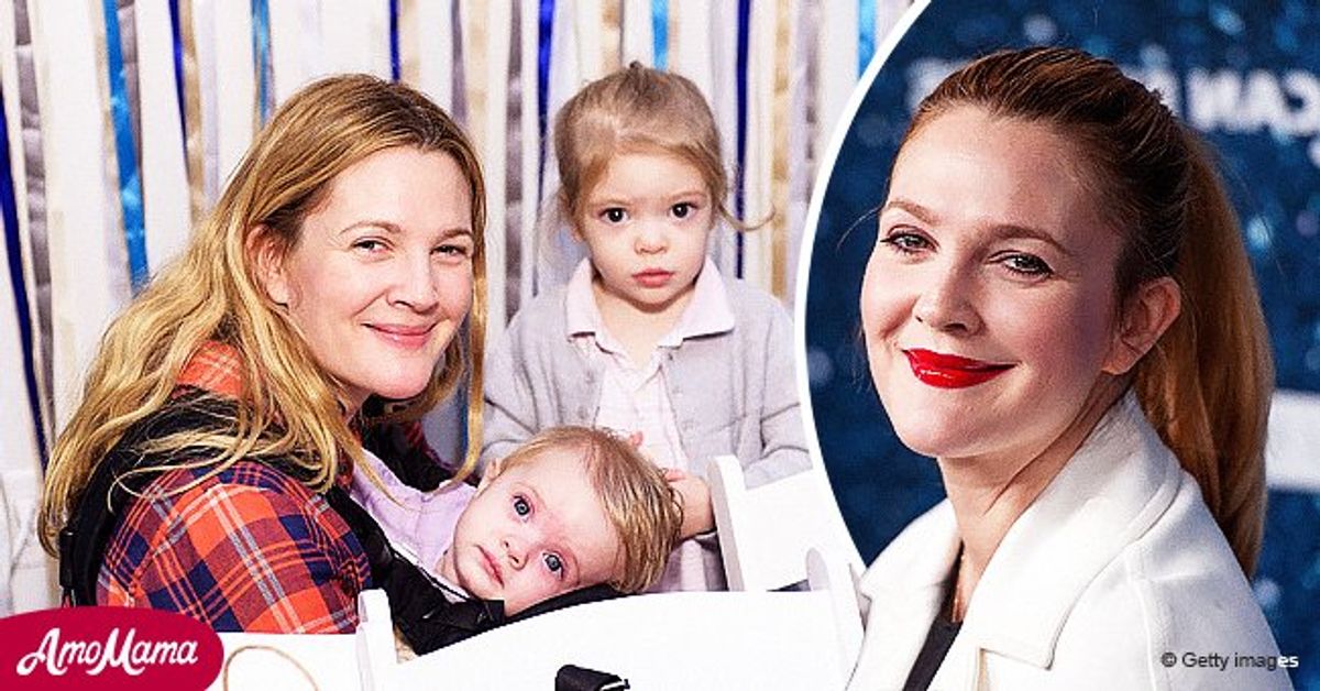 Drew Barrymore Fights Tears As Daughters Olive & Frankie Gift Her A 