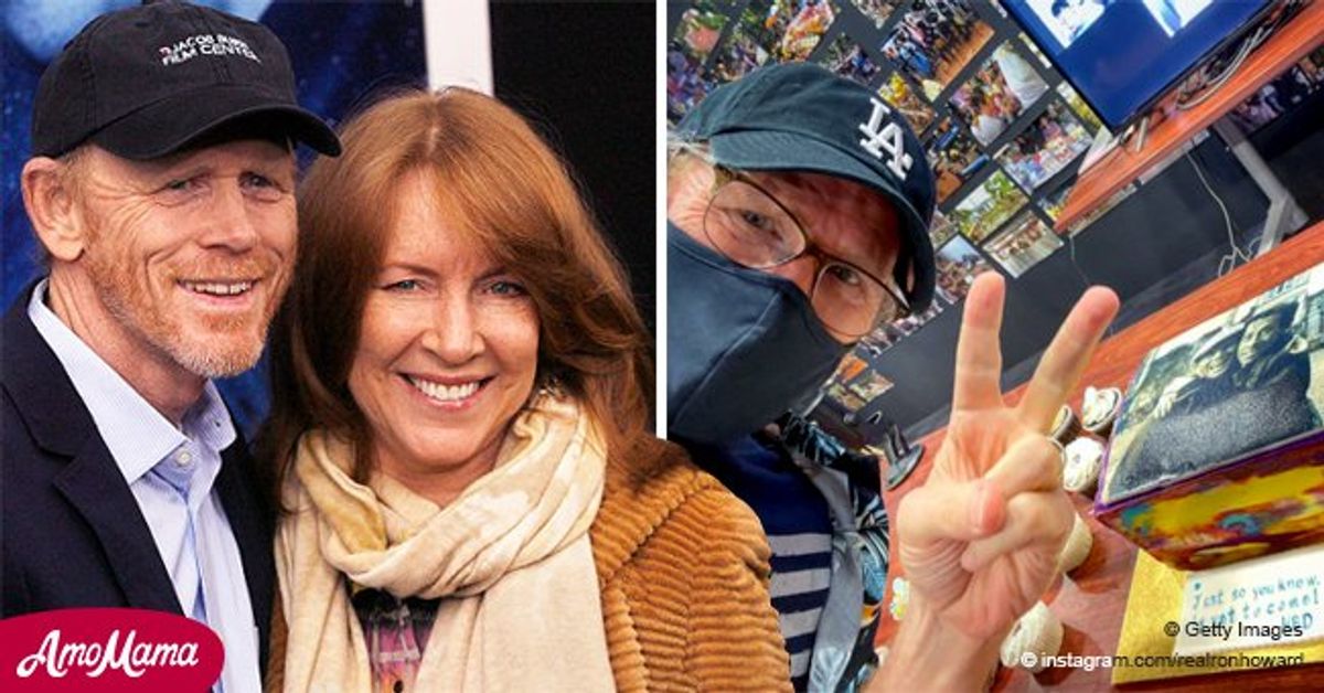 Ron Howard Celebrates His 67th Birthday with an Adorable Photo Posing