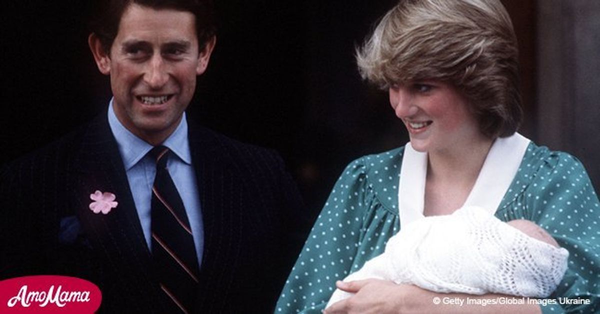 The moment Prince William was introduced to the world by Princess Diana