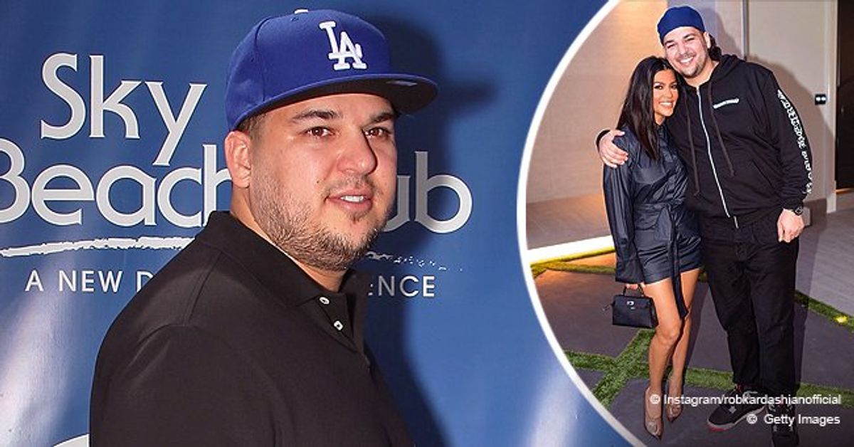 Rob Kardashian Debuts Slimmer Look in New Photos Following Drastic ...