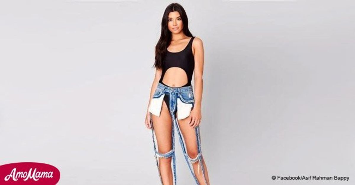 Denim brand debuts extreme cut out jeans for $168 – and the