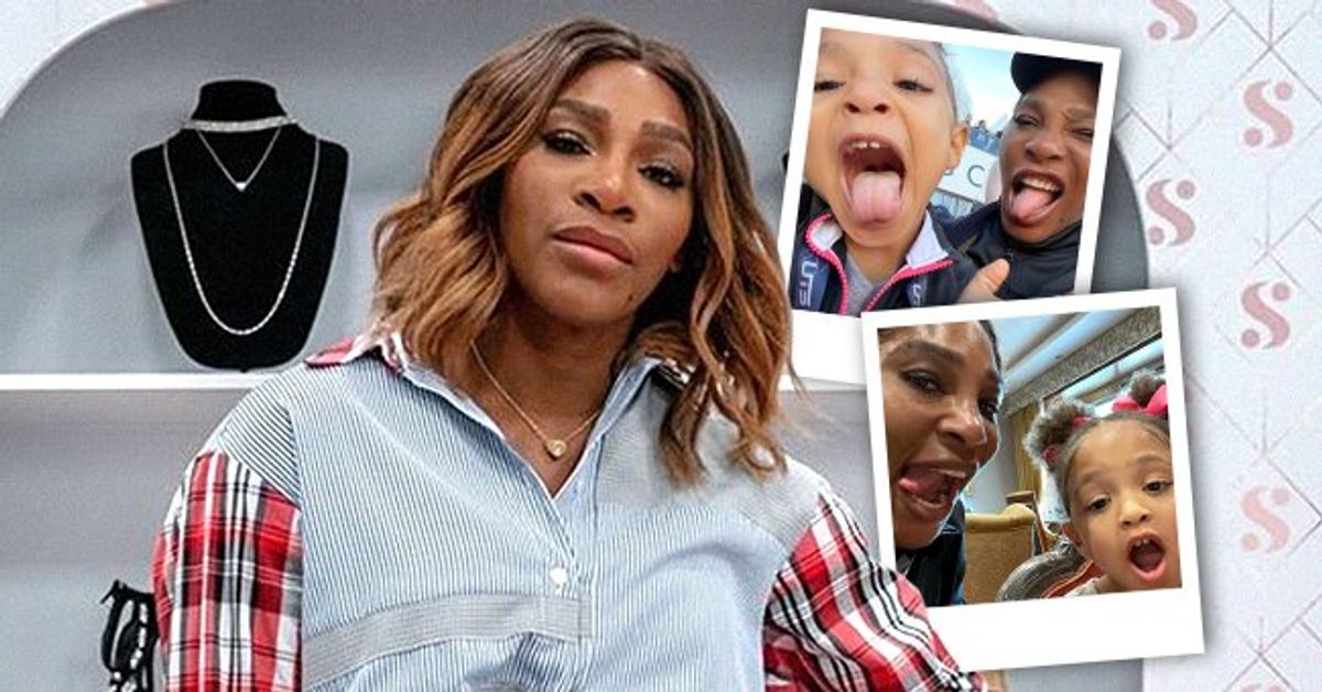 Mini Williams Serena Williams & Her Mini-Me Olympia Show Their Uncanny Resemblance in ...
