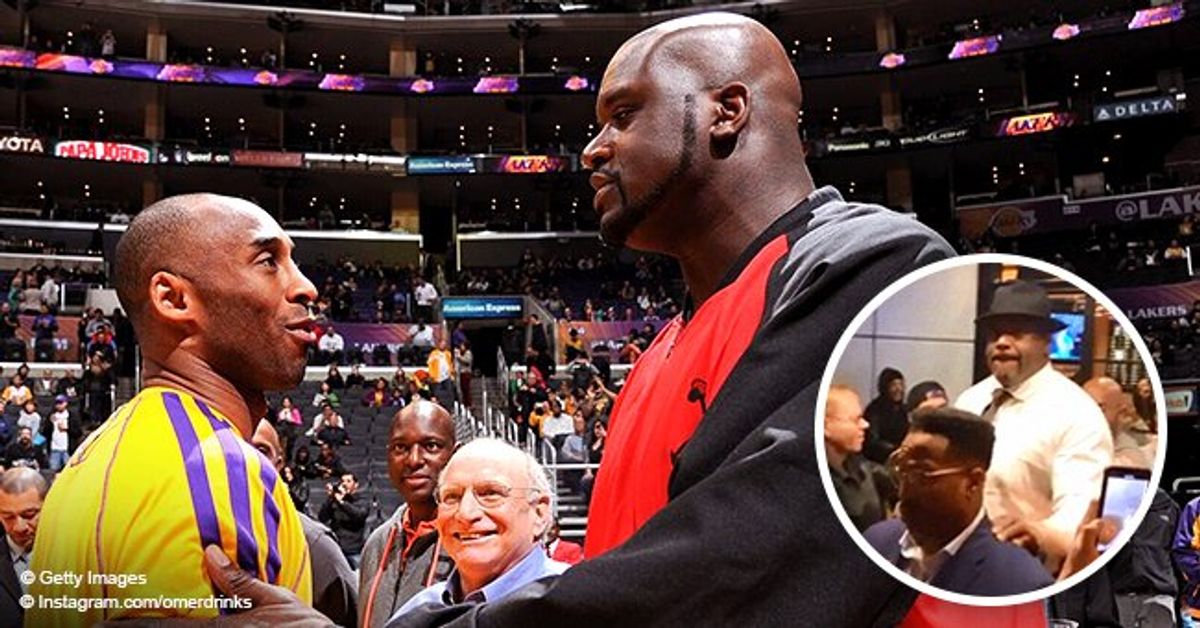 Shaquille O'Neal Leads Crowd in Chanting Kobe Bryant's Name near