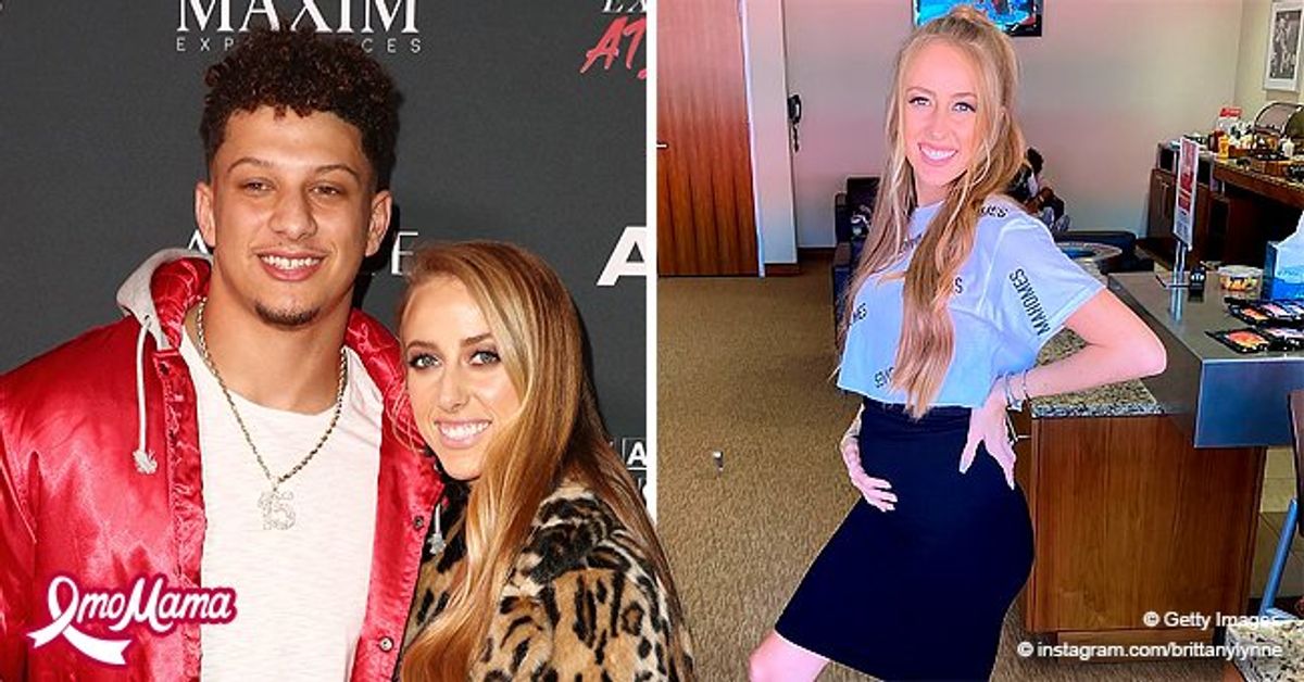 Patrick Mahomes' Fiancée Brittany Matthews Proudly Show Off Her Baby ...