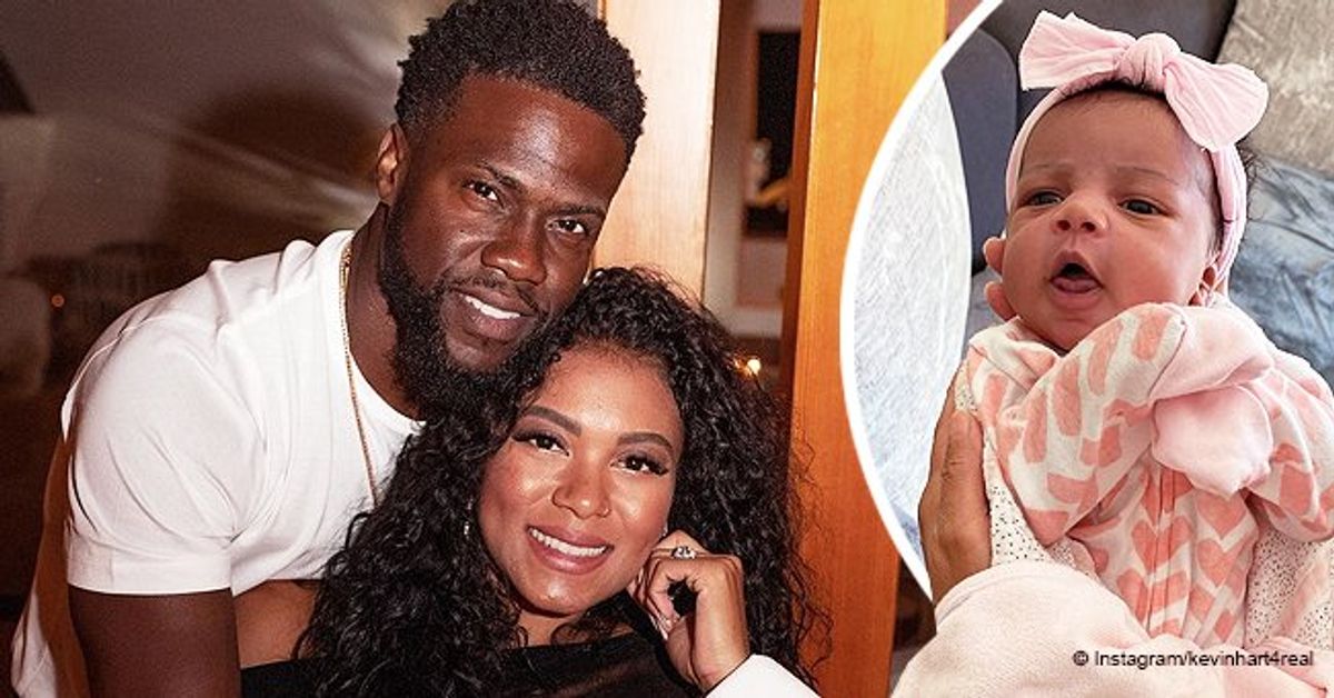 Kevin Hart & Wife Eniko Melt Hearts Showing Adorable Newborn Daughter(02)
