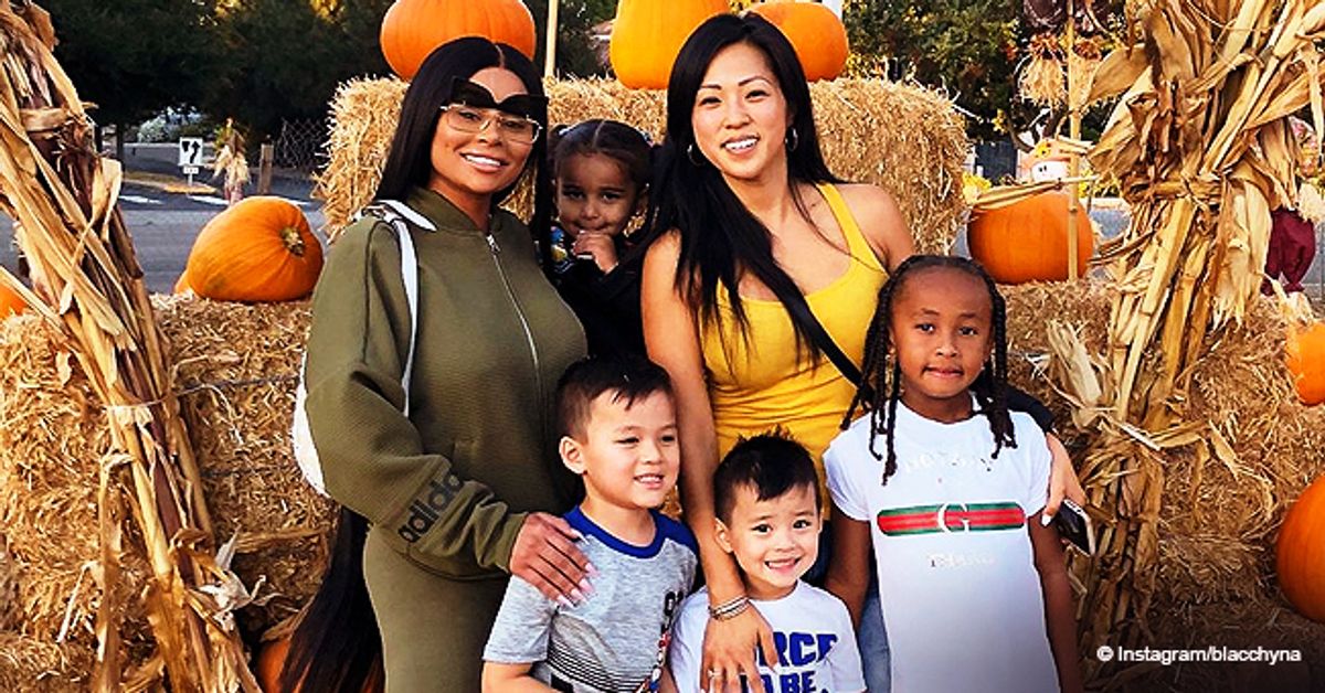 Rob Kardashian's Daughter Dream Rocks Adorable Pigtails at Pumpkin