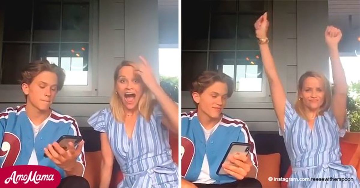 Reese Witherspoon Celebrates Teenage Son Deacon's First Single with