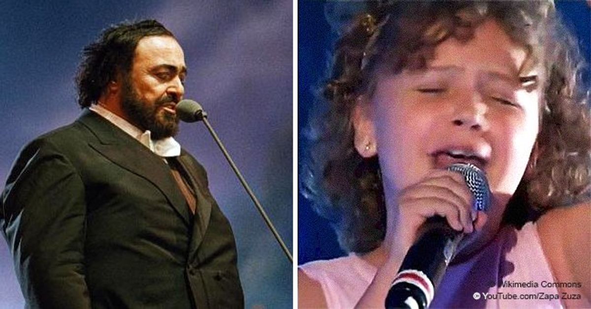 Luciano Pavarotti’s 11yearold granddaughter proved that musical