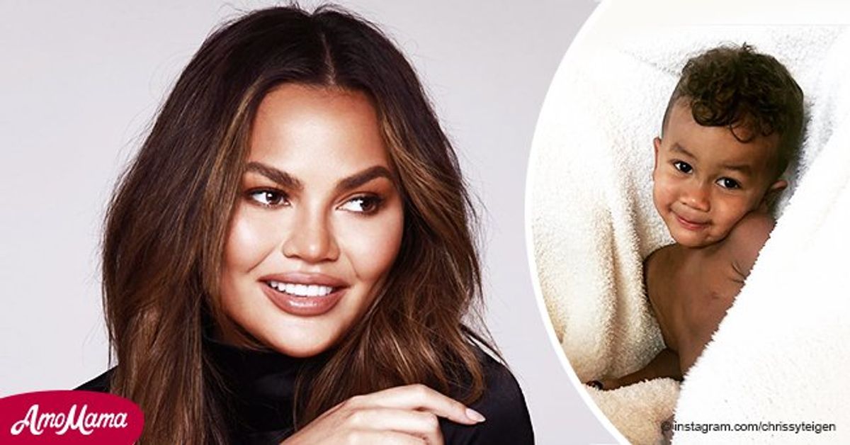 Chrissy Teigen Shares Adorable Video of Magic Trick with Her Son Miles