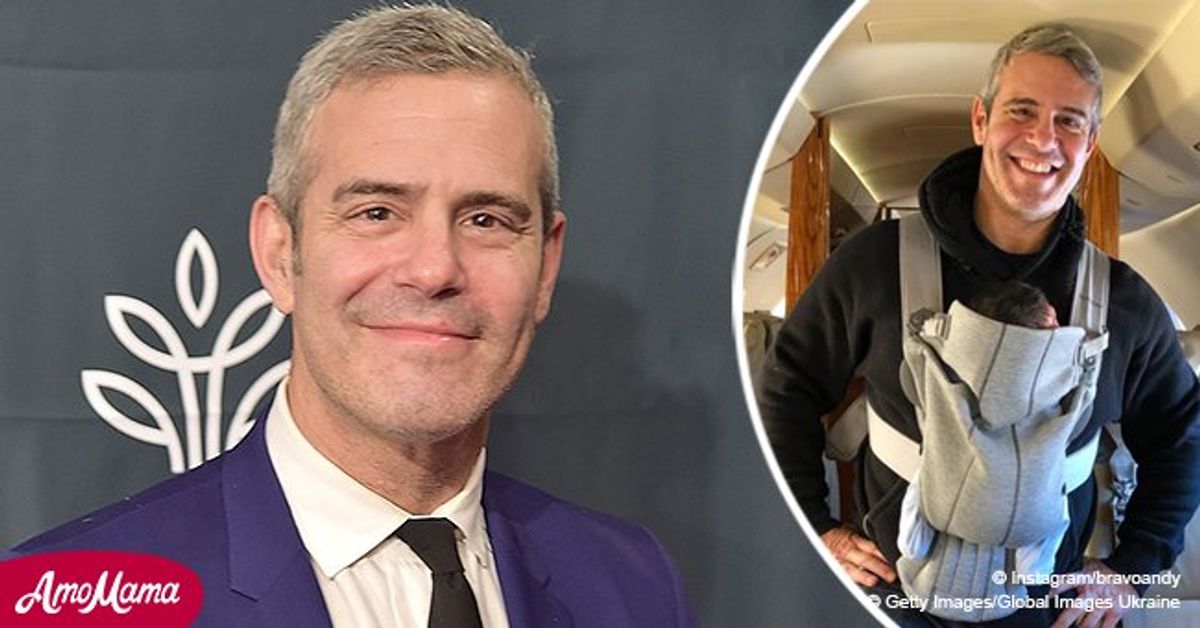 Andy Cohen shamed for letting his newborn son fly as he shares a photo