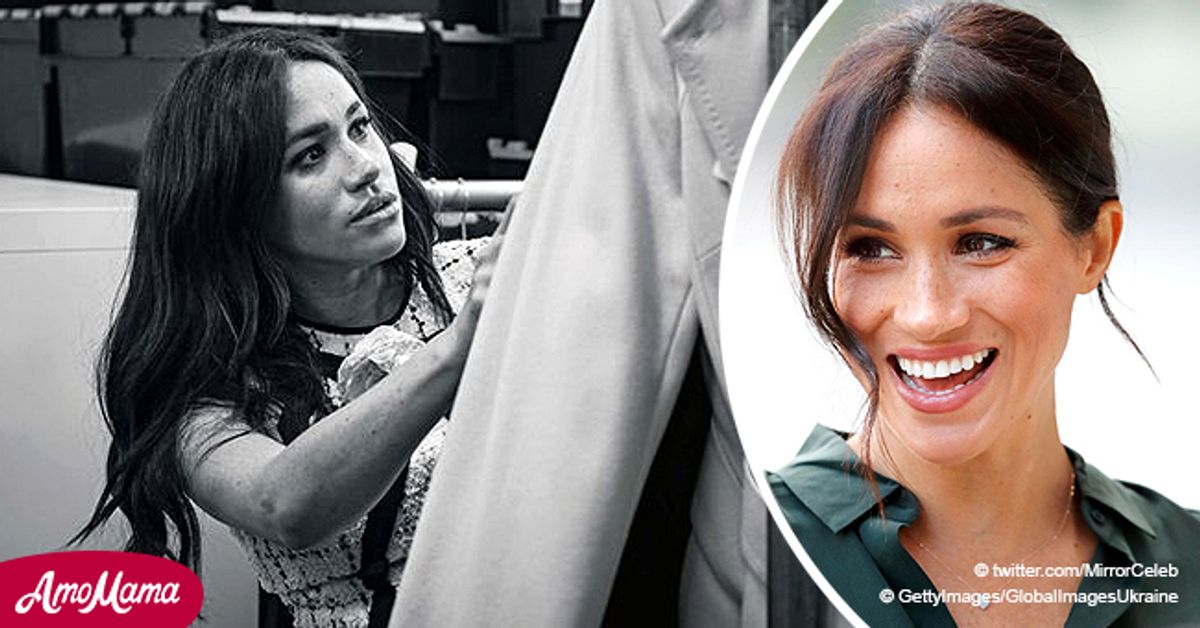 Meghan Markle Wears Gucci Dress in Vogue Magazine Photoshoot after